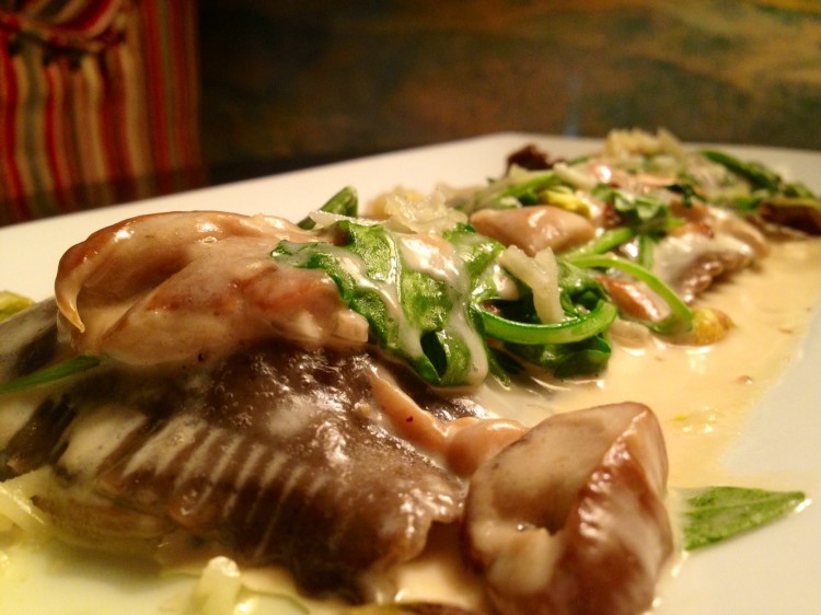 Handmade Wild Mushroom Ravioli
