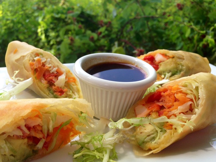 Lobster & Avocado Spring Roll