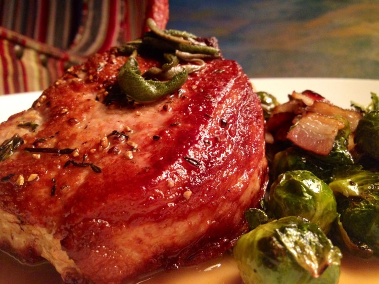 Rustic Berkshire Pork Chop