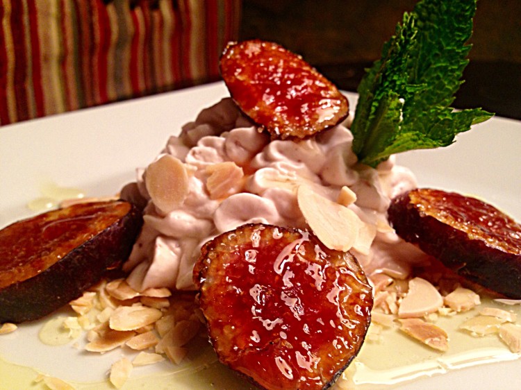 Fig & Honey Marscapone Mousse