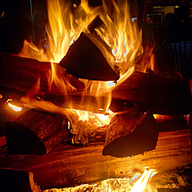 One Of 4 Massive Fireplaces