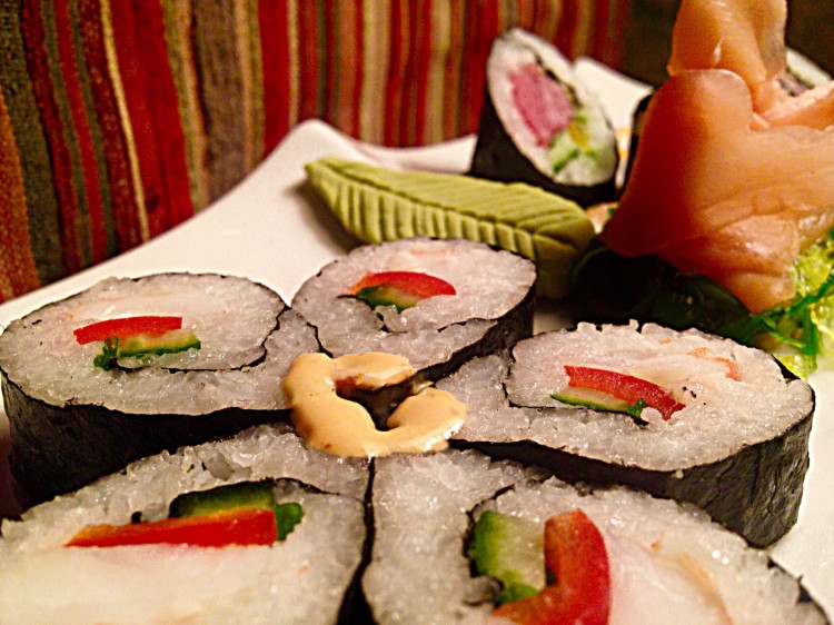 Tuna Avocado & Shrimp Maki Roll Duo