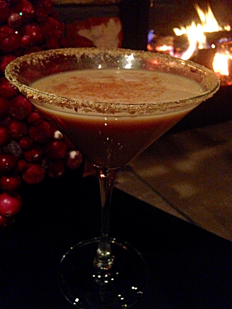 Egg Nog Martini