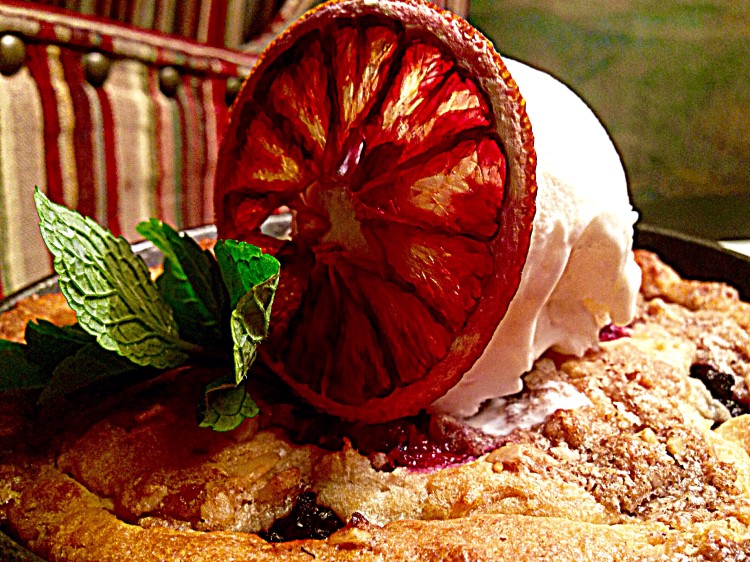 Blood Orange & Blackberry Skillet