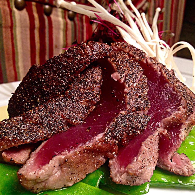 Seared Pepper Tuna