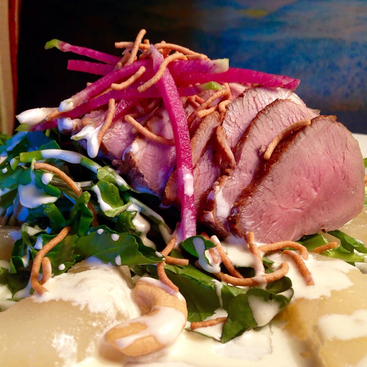 Husdon Valley Duck Watercress Salad