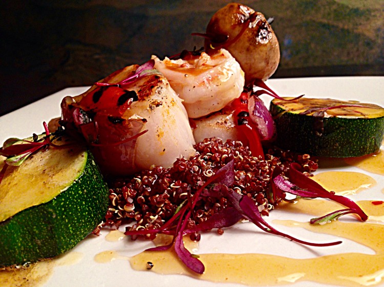 Shrimp & Scallop Skewers