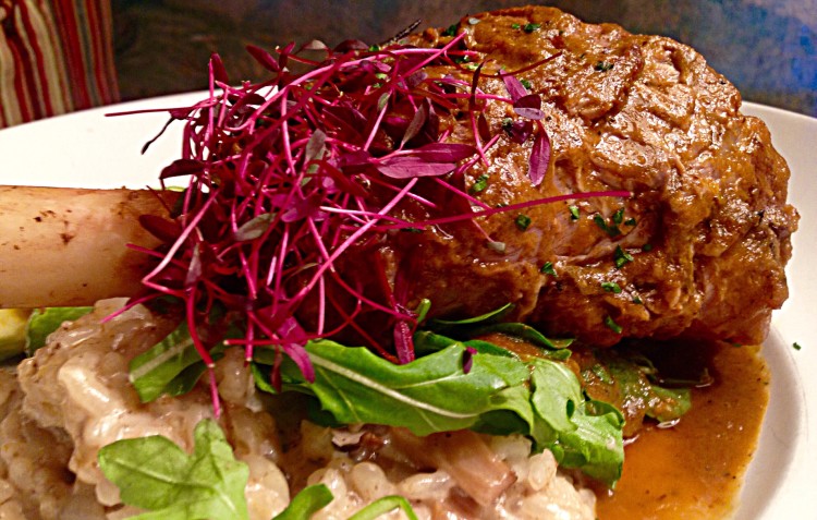 Braised Austrailian Lamb Shank