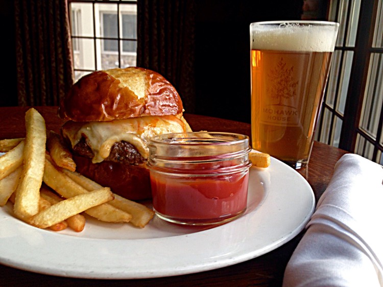 Mohawk Burger Paired With A Craft Beer