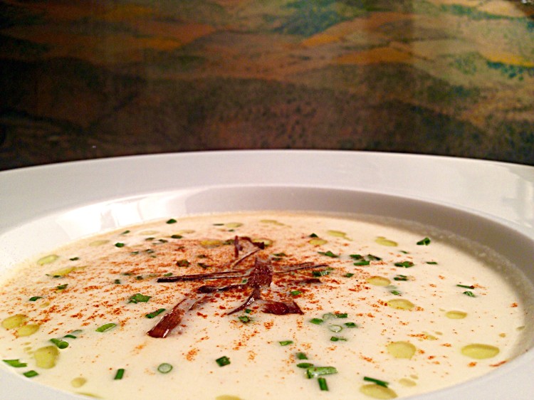 Sunchoke & White Asparagus Bisque