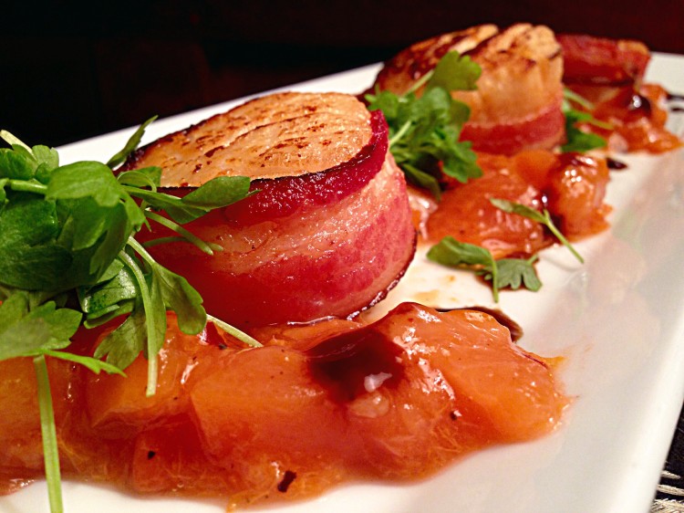 Bacon Wrapped Scallops