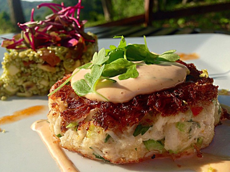 Seared Blue Crab Cake