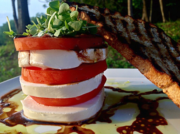 Tomato & Mozzarella Tower