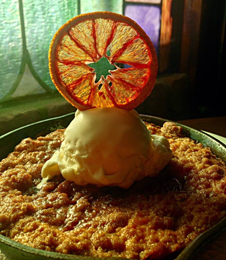 Blood Orange & Turmeric Coffee Cake Skillet
