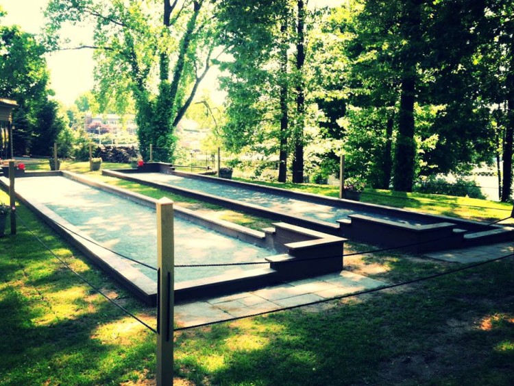 bocce courts
