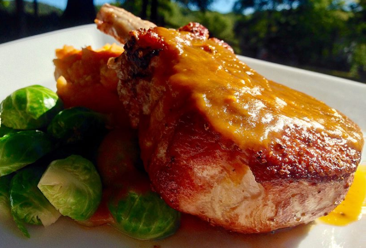 happy place pork chop